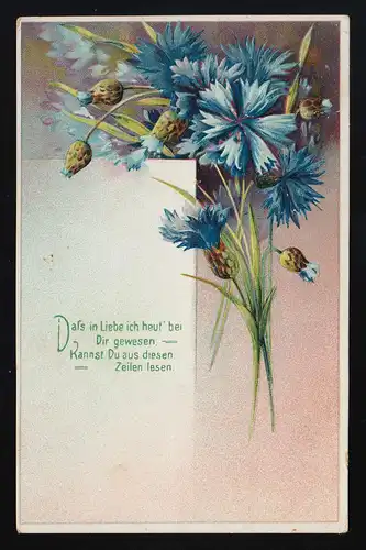 Fleur de Corbeau Autruche, Que j'aime aujourd'hui chez toi, Emmendingen vers 1910