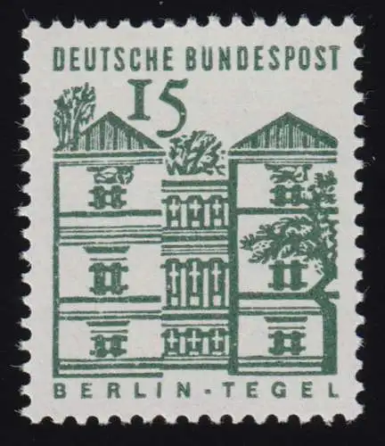 455a Bâtiments 15 pces de tegel, vert noir, frais de port **