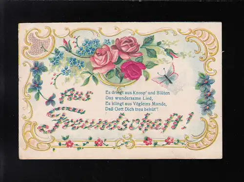 Il pénètre de bourgeons et de fleurs, roses, Lütgendortmund/ Eilshausen 3.+ 4.3.1906