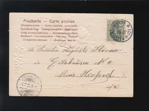 Es dringt aus Knosp' und Blüten, Rosen,  Lütgendortmund/ Eilshausen 3.+ 4.3.1906