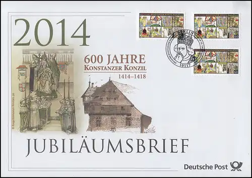 3091 Konstanzer Konzil 2014 - Jubiläumsbrief