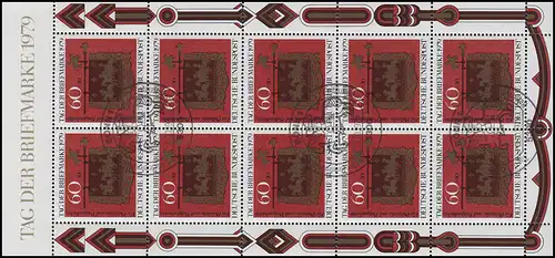 1023 Premier jour de livre de 10 ans du timbre 1979, ESSt Bonn