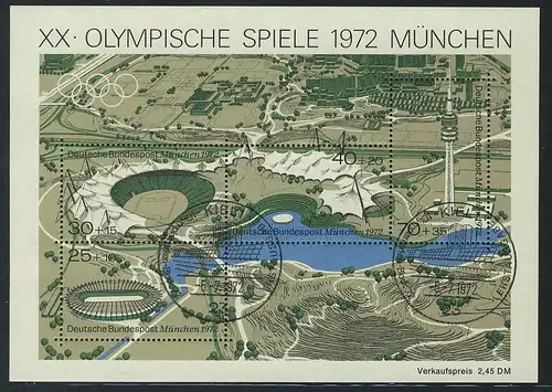 Bloc 7 Olympiapark 1972, ESSt Kiel 5.7.1972