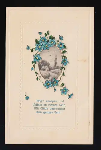 Remplissage village cadre fleurs "poubelles bourgeons et fleurir" Osnabrück 10.11.1919