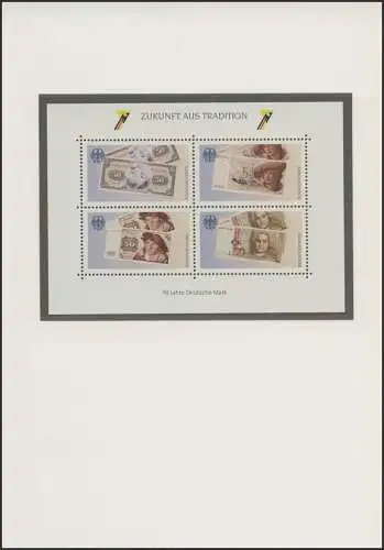 L'avenir de la tradition: 50 ans de mark allemand 1998