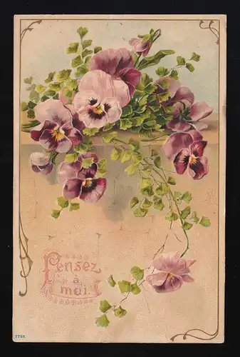 Penez à moi, belle-mère violet, Lille Gare Nord vers Bonn Duisdorf