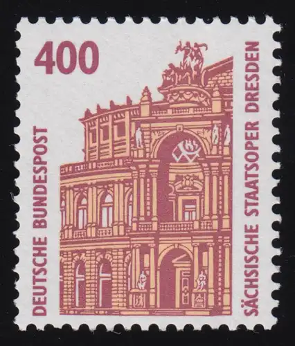 1562u SWK gelbe Gum. 400 Pf, Rollenanfang Nr. 300 **