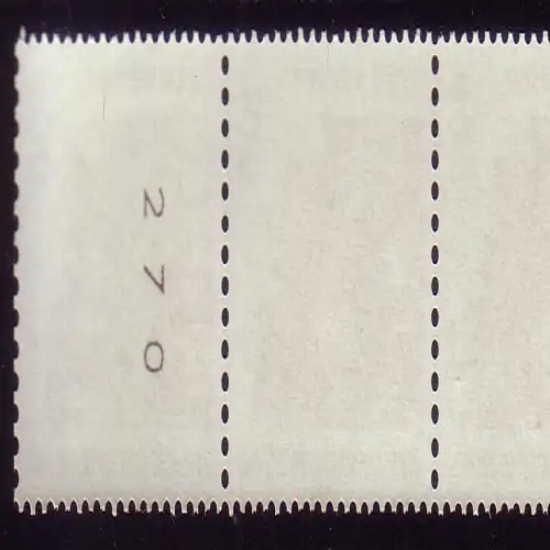 1562u SWK Gum jaune 400 Pf, bandes de 5 + n° **