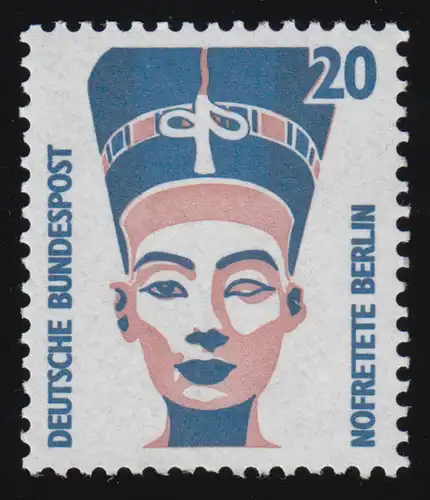 1398u SWK gelbe Gum. 20 Pf 300er-Rolle, Rollenanfang Nr. 300 **