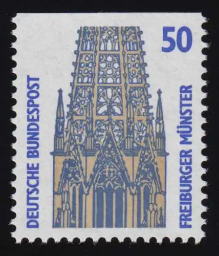 1340C u Sehenswürdigkeiten 50 Pf Freiburger Münster, ** postfrisch