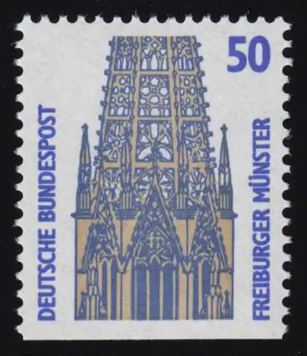 1340D u Attractions 50 Pf Fribourger Münster, ** post-fraîchissement