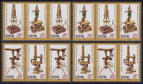 2534-2537 Musée optique Carl Zeiss et microscopes, 16 ZD + 4 Ezm, set **