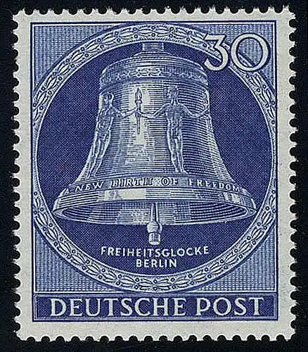 104 Glocke III Klöppel Mitte 30 Pf **