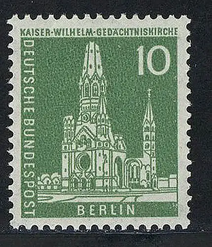 144 images de Berlin de la ville Kaiser Wilhelm 10 Pf **