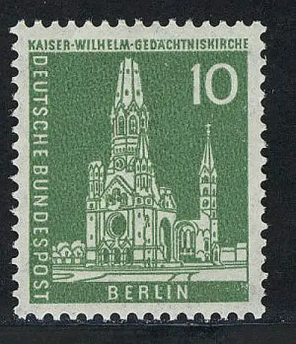 144 images de Berlin de la ville Kaiser Wilhelm 10 Pf **