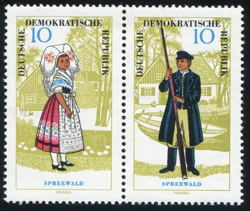 1076-1077 ZD W Zd 146 avec PLF 1077 bouton épaissi, champ 50 **