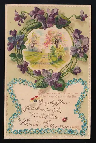 Veilchenkranz um Landidylle, "Sauce de ver de mer" Magdeburg 9.11.1901