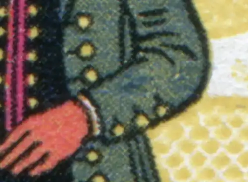 1078-1079 ZD W Zd 148 avec PLF 1079 tache dans l'avant-bras, champ 24 **