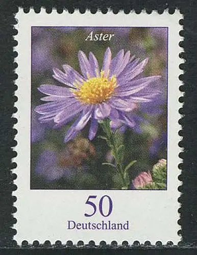 2463 Blumen 50 C Herbstaster, postfrisch **