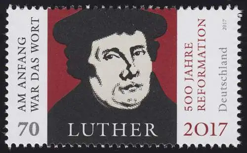 3300I Martin Luther: 500 Jahre Reformation aus Zehnerbogen, **
