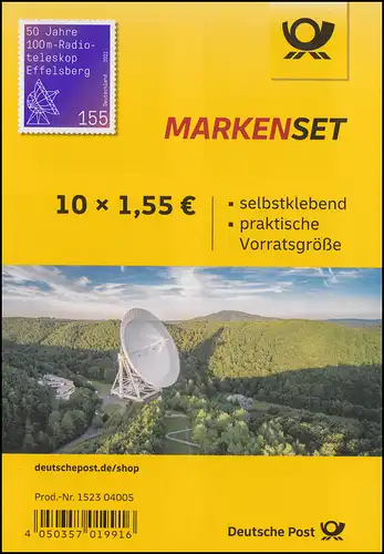 123 MH Radiotélescope Effsberg, frais de port **