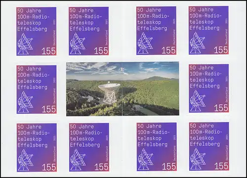 123 MH Radiotélescope Effsberg, frais de port **