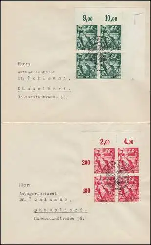 660-661 Machtergreifung: Brief-Paar passender SSt LEIPZIG Zum 30. Januar 30.1.38