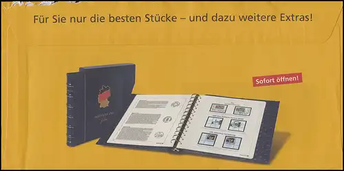 Lettre supplémentaire F 318 Narcisse Allemagne plus collection Allemagne WEIDEN 19.5.2008