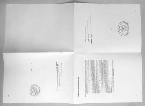 Schwarzdruck SD 7: 1104 Wilhelm Raabe 1981 als kompletter gefalteter Druckbogen