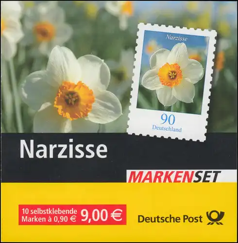 61 Blumen: Narzisse, Tagesstempel KÖLN 101 a - 6.6.06