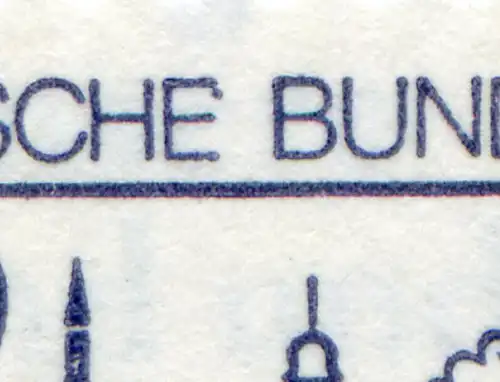 23a MH BuS 1980, Varie b avec PLF V gouttes sur le champ 6, ** post-fraîchissement