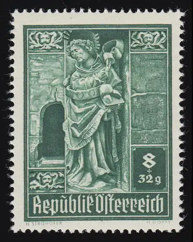 794 Wiederaufbau Stephansdom, Heiliger Stephan (Riesentor), 8 g + 32 g,  **