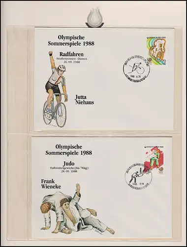 Jeux olympiques 1988 Séoul - Corée du Sud 9 Lettres Sports et athlètes