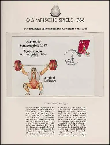 Olympische Spiele 1988 Seoul - Südkorea 9 Briefe Sportarten & Athleten