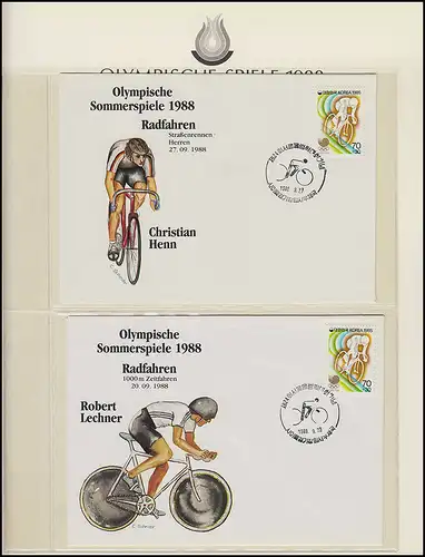 Jeux olympiques 1988 Séoul - Corée du Sud 7 Lettres Sports & Athlètes