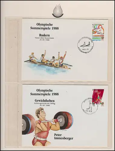 Jeux olympiques 1988 Séoul - Corée du Sud 8 Lettres Sports & Athlètes
