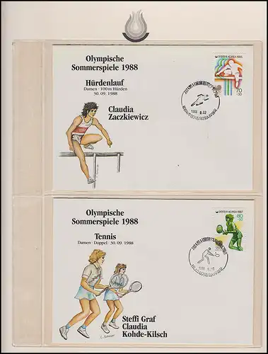 Jeux olympiques 1988 Séoul - Corée du Sud 8 Lettres Sports & Athlètes