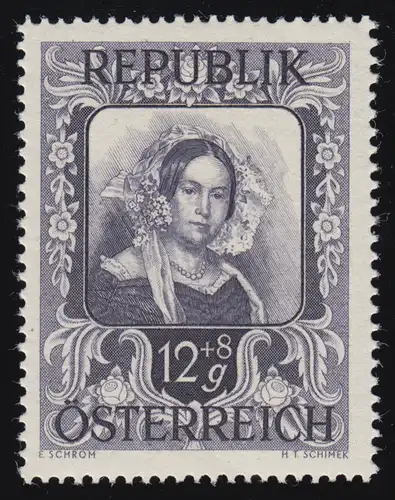 815 Ausstellung Wiener Künstlerhaus, Gattin Dr. Brante (Wien), 12 g + 8 g, **