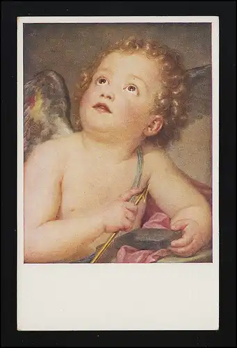 Amor, Pfeil schleifend, Anton Raphael Mengs, Gal.88 R.&J.D. Dresden, ungebraucht