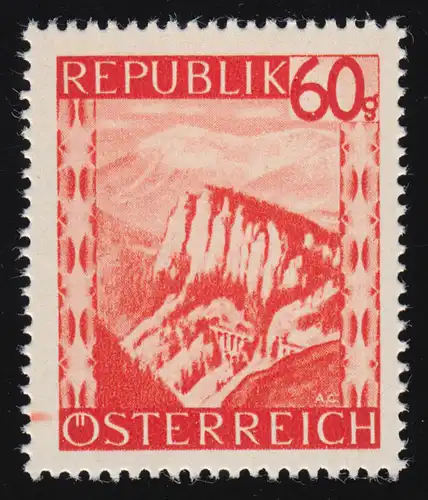 846 Landschaften, Semmering / Niederösterreich, 60 g, postfrisch  **