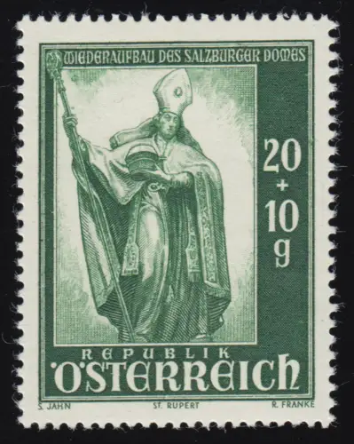 885 Reconstruction de Salzburger Dom, St. Rupert, 20 g + 10 g, frais de port **