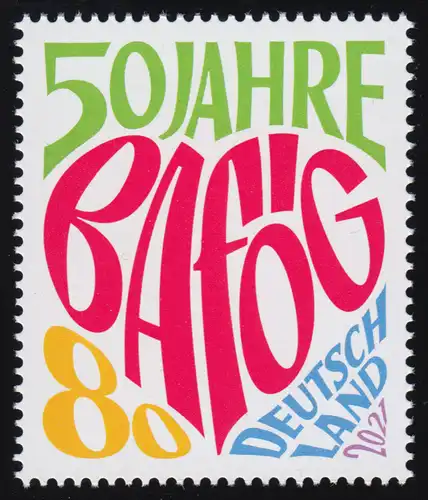 3626 Jubiläum 50 Jahre BAföG, ** postfrisch