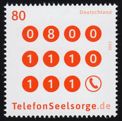 3627 Telefonseelsorge, ** postfrisch