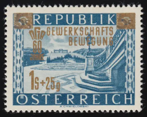 983 S.A. à Österr, Château de Schönbrunn + Glorette 1 S + 25 g **