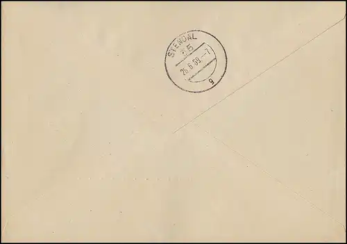 Lettre du ZKD Conseil de la municipalité de OBERHOF 24.6.69 au Conseil du cercle de STENDAL 26.6.68