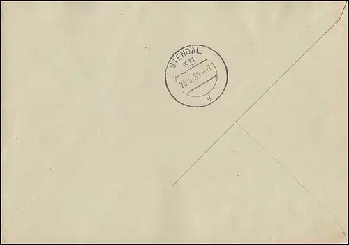 Lettre ZKD Société de gros Produits Demande quotidienne PARCHIM 25.6.69