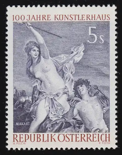 1090 100 J.Ges. Bildende Künstler, Triumph d. Ariadne von Hans Makart, 5 S **