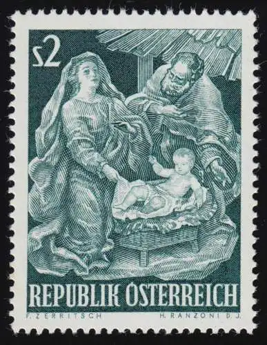 1143 Noël, La Sainte Famille, Crèche stylo Admont, 2 S, frais de port **