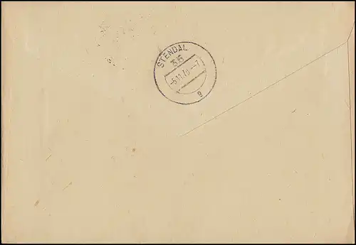 ZKD-Brief Rat der Stadt BISMARK 4.11.70 an Rat des Kreises STENDAL 5.11.70