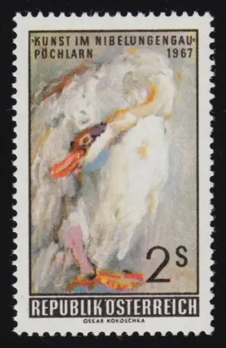 1240 Arts hors-la-loi dans Nibelungau, cygne Fantômes. Peinture, 2 p. **